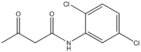 N-(2,5-dichlorophenyl)-3-oxobutanamide Struktur