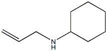 N-(prop-2-en-1-yl)cyclohexanamine Struktur