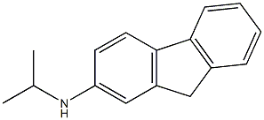 N-(propan-2-yl)-9H-fluoren-2-amine Struktur