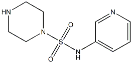 N-(pyridin-3-yl)piperazine-1-sulfonamide Struktur