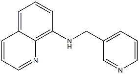 N-(pyridin-3-ylmethyl)quinolin-8-amine Struktur