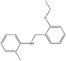 N-[(2-ethoxyphenyl)methyl]-2-methylaniline Struktur