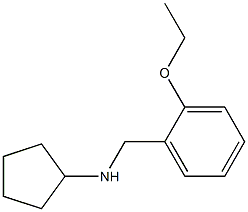 N-[(2-ethoxyphenyl)methyl]cyclopentanamine Struktur