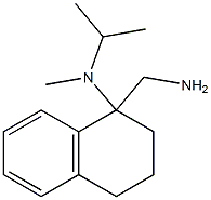 N-[1-(aminomethyl)-1,2,3,4-tetrahydronaphthalen-1-yl]-N-isopropyl-N-methylamine Struktur