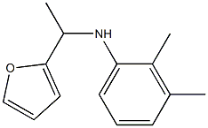 N-[1-(furan-2-yl)ethyl]-2,3-dimethylaniline Struktur