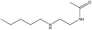 N-[2-(pentylamino)ethyl]acetamide Struktur