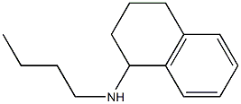 N-butyl-1,2,3,4-tetrahydronaphthalen-1-amine Struktur