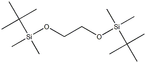 2-(dimethyl-tert-butyl-silyl)oxyethoxy-dimethyl-tert-butyl-silane Struktur