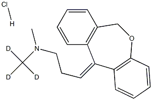 Doxepin-d3 HCl Struktur