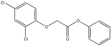 phenyl 2-(2,4-dichlorophenoxy)acetate Struktur