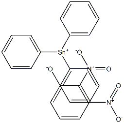 Triphenyltin dinitrophenorate Struktur