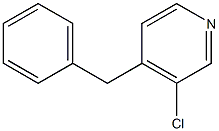 3-Chloro-4-(benzyl)pyridine Struktur