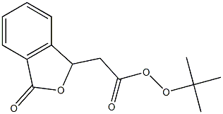 1,3-Dihydro-1-hydroxy-3-oxoisobenzofuran-1-acetic acid tert-butyl ester Struktur