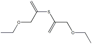 (Ethoxymethyl)vinyl sulfide Struktur