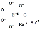 Bismuth dirhenium hexaoxide Struktur