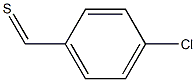 4-Chlorobenzenemethanethione Struktur