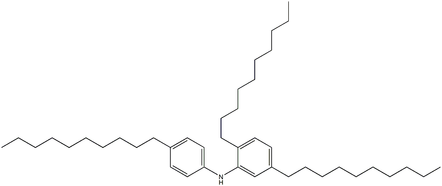 4,2',5'-Trisdecyl[iminobisbenzene] Struktur