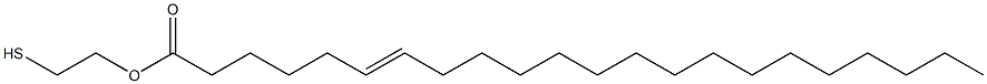 6-Docosenoic acid 2-mercaptoethyl ester Struktur