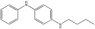 N-ブチル-N'-フェニル-p-フェニレンジアミン 化學(xué)構(gòu)造式