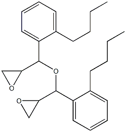 2-Butylphenylglycidyl ether Struktur