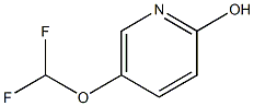 5-Difluoromethoxypyridin-2-ol Struktur