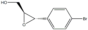 (2S,3S)-3-(4-Bromophenyl)oxirane-2-methanol Struktur