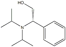 (2S)-2-Phenyl-2-(diisopropylamino)ethan-1-ol Struktur