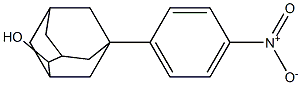 5-(4-Nitrophenyl)adamantan-2-ol Struktur