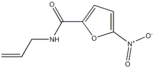 N-(2-Propenyl)-5-nitrofuran-2-carboxamide Struktur