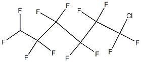 1-Chloro-1,1,2,2,3,3,4,4,5,5,6,6-dodecafluorohexane Struktur