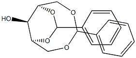 1-O,5-O:2-O,4-O-Dibenzylidene-D-xylitol Struktur