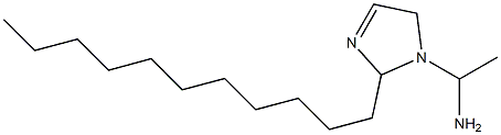 1-(1-Aminoethyl)-2-undecyl-3-imidazoline Struktur