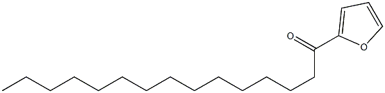 1-(Furan-2-yl)-1-pentadecanone Struktur