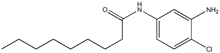 N-(3-Amino-4-chlorophenyl)nonanamide Struktur