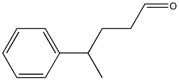 4-Phenylvaleraldehyde Struktur