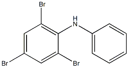 2,4,6-Tribromophenylphenylamine Struktur