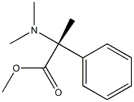 (+)-N,N-Dimethyl-2-phenyl-L-alanine methyl ester Struktur