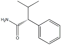 [R,(-)]-3-Methyl-2-phenylbutyramide Struktur