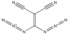 (Diazidomethylene)malononitrile Struktur