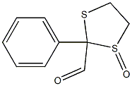 2-Formyl-2-phenyl-1,3-dithiolane 1-oxide Struktur