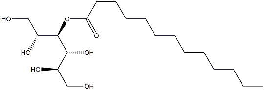 D-Mannitol 3-tridecanoate Struktur