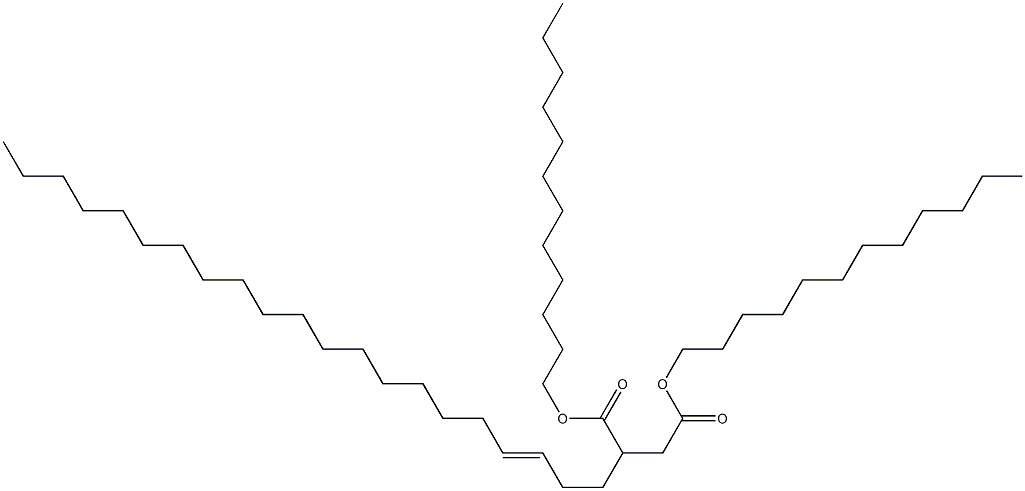 2-(3-Henicosenyl)succinic acid didodecyl ester Struktur