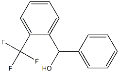 [2-(Trifluoromethyl)phenyl]phenylmethanol Struktur