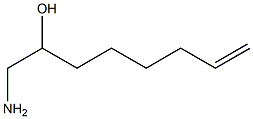 1-Amino-7-octen-2-ol Struktur