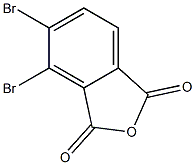 3,4-Dibromophthalic anhydride Struktur