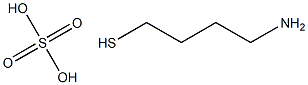 4-Amino-1-butanethiol sulfate Struktur