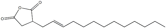 2-(2-Tridecenyl)succinic anhydride Struktur