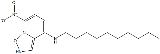 4-Decylamino-7-nitrobenzofurazane Struktur