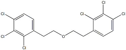 2,3,4-Trichlorophenylethyl ether Struktur