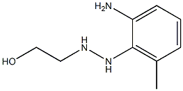 2-[2-(2-Amino-6-methylphenyl)hydrazino]ethanol Struktur